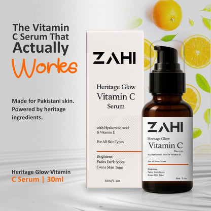 Pakistan's First Heritage-Science Vitamin C Serum
