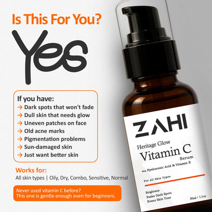 Pakistan's First Heritage-Science Vitamin C Serum